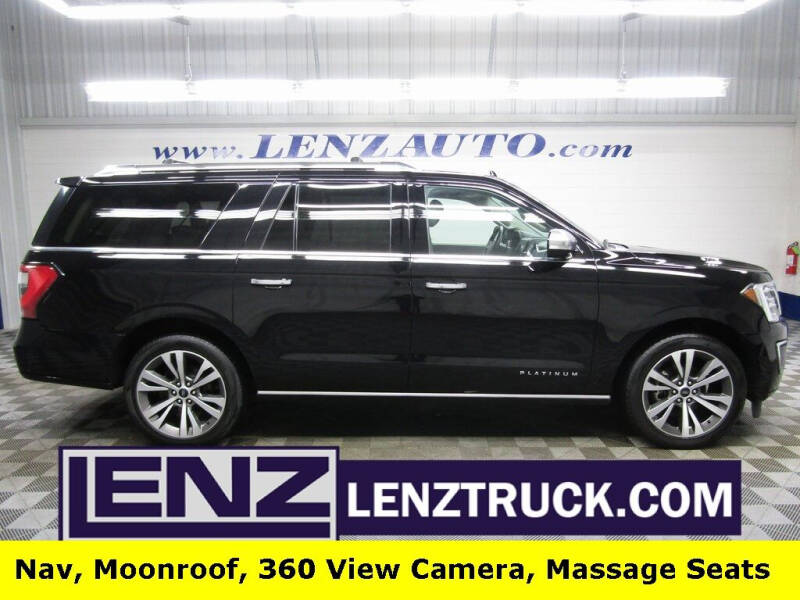 2020 Ford Expedition MAX for sale at LENZ TRUCK CENTER in Fond Du Lac WI