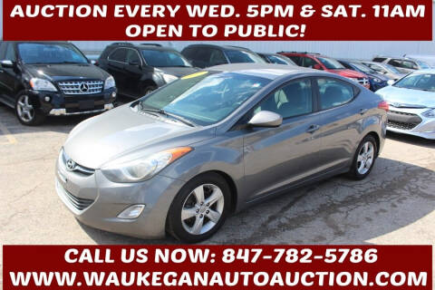 2013 Hyundai Elantra for sale at Waukegan Auto Auction in Waukegan IL