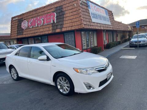 2014 Toyota Camry Hybrid for sale at CARSTER in Huntington Beach CA