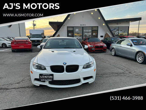 2013 BMW M3 for sale at AJ'S MOTORS in Omaha NE
