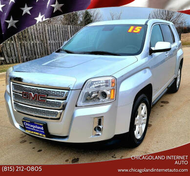 2015 GMC Terrain for sale at Chicagoland Internet Auto - 410 N Vine St New Lenox IL, 60451 in New Lenox IL