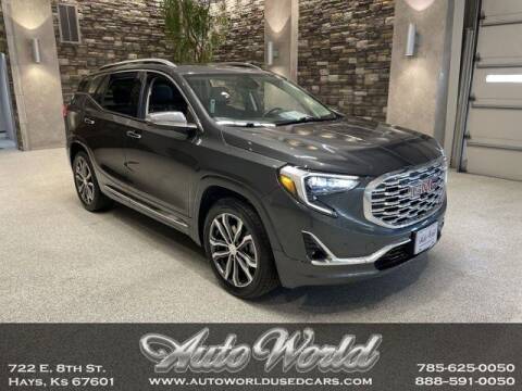 2020 GMC Terrain for sale at Auto World Used Cars in Hays KS