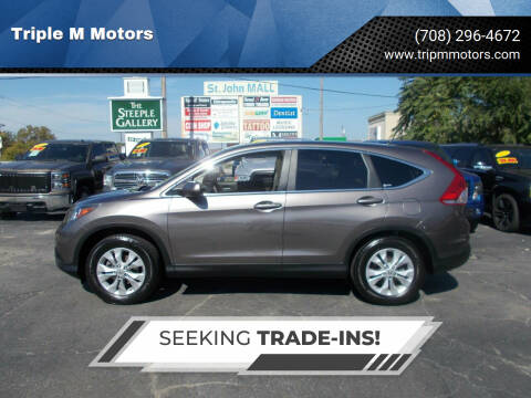 2012 Honda CR-V for sale at Triple M Motors in Saint John IN