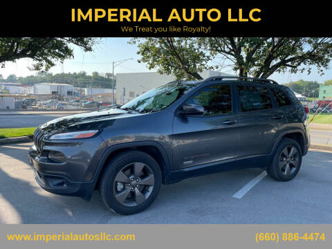 2016 Jeep Cherokee for sale at IMPERIAL AUTO LLC in Marshall MO