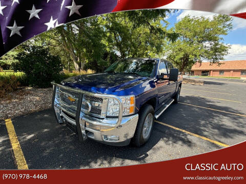 2013 Chevrolet Silverado 1500 for sale at Classic Auto in Greeley CO