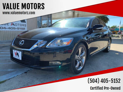 2009 Lexus GS 350 for sale at VALUE MOTORS in Kenner LA