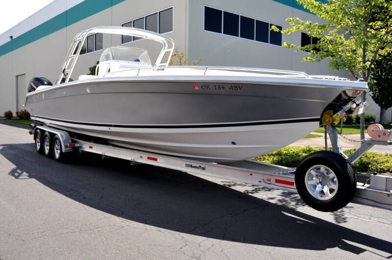 2005 35 JEFFERSON MARLAGO CC CENTER CONSOLE for sale at Steve Pound Wholesale in Portland OR
