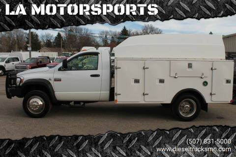 2010 Dodge Ram Chassis 4500 for sale at L.A. MOTORSPORTS in Windom MN