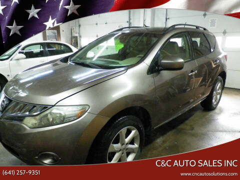 2009 Nissan Murano for sale at C&C AUTO SALES INC in Charles City IA