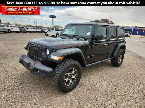 2021 Jeep Wrangler Unlimited for sale at POLLARD PRE-OWNED in Lubbock TX