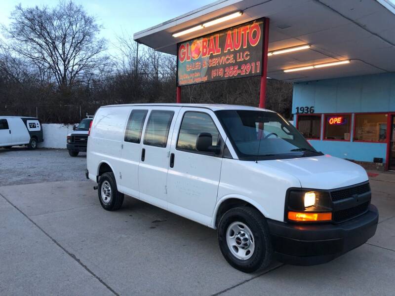 2017 GMC Savana Cargo for sale at Global Auto Sales and Service in Nashville TN