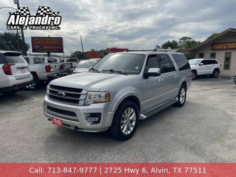 2017 Ford Expedition EL for sale at Alejandro Cars & Trucks Inc in Alvin TX