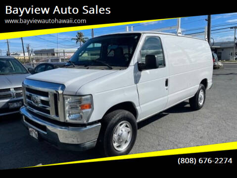 2012 Ford E-Series Cargo for sale at Bayview Auto Sales in Waipahu HI