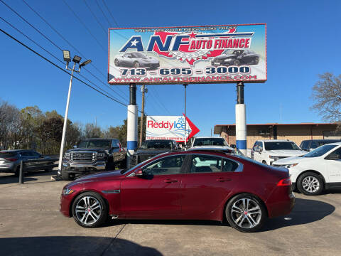 2017 Jaguar XE for sale at ANF AUTO FINANCE in Houston TX