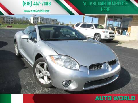 2008 Mitsubishi Eclipse Spyder for sale at Auto World in Carbondale IL