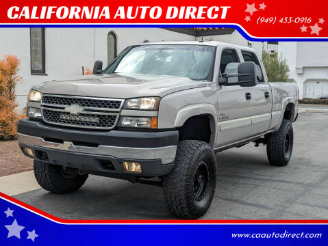 2005 Chevrolet Silverado 2500HD for sale at CALIFORNIA AUTO DIRECT in Costa Mesa CA