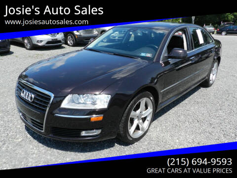 2010 Audi A8 L for sale at Josie's Auto Sales in Gilbertsville PA