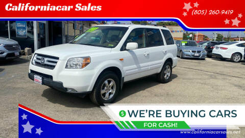 2007 Honda Pilot for sale at Californiacar Sales in Santa Maria CA