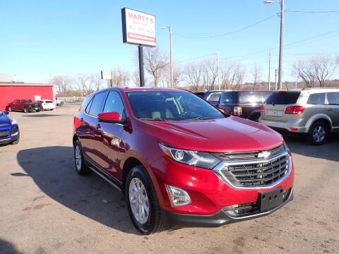 2018 Chevrolet Equinox for sale at Marty's Auto Sales in Savage MN