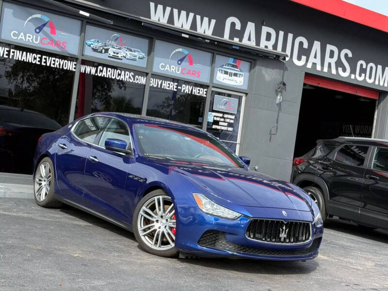 2015 Maserati Ghibli for sale at CARUCARS LLC in Miami FL