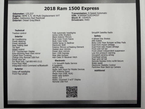 2018 RAM 1500 Express
