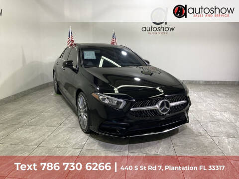 2022 Mercedes-Benz A-Class for sale at AUTOSHOW SALES & SERVICE in Plantation FL
