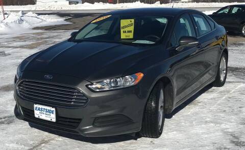 2016 Ford Fusion for sale at Eastside Auto Sales of Tomah in Tomah WI