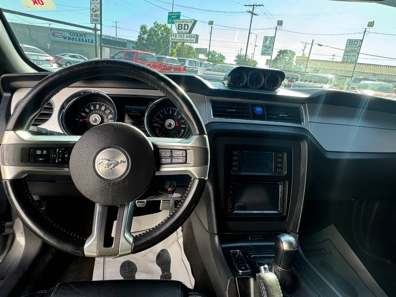 Gray 2014 Ford Mustang V6 V6 2dr Fastback 11