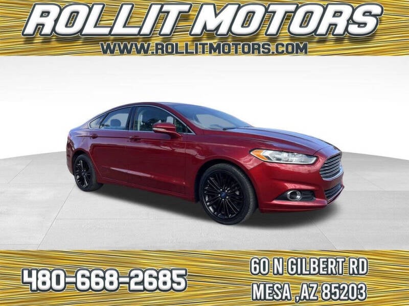 2016 Ford Fusion for sale at Rollit Motors in Mesa AZ