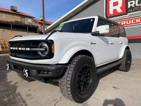 2022 Ford Bronco for sale at Red Rock Auto Sales in Saint George UT