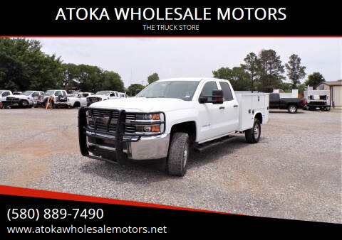 2018 Chevrolet Silverado 2500HD for sale at ATOKA WHOLESALE MOTORS in Atoka OK