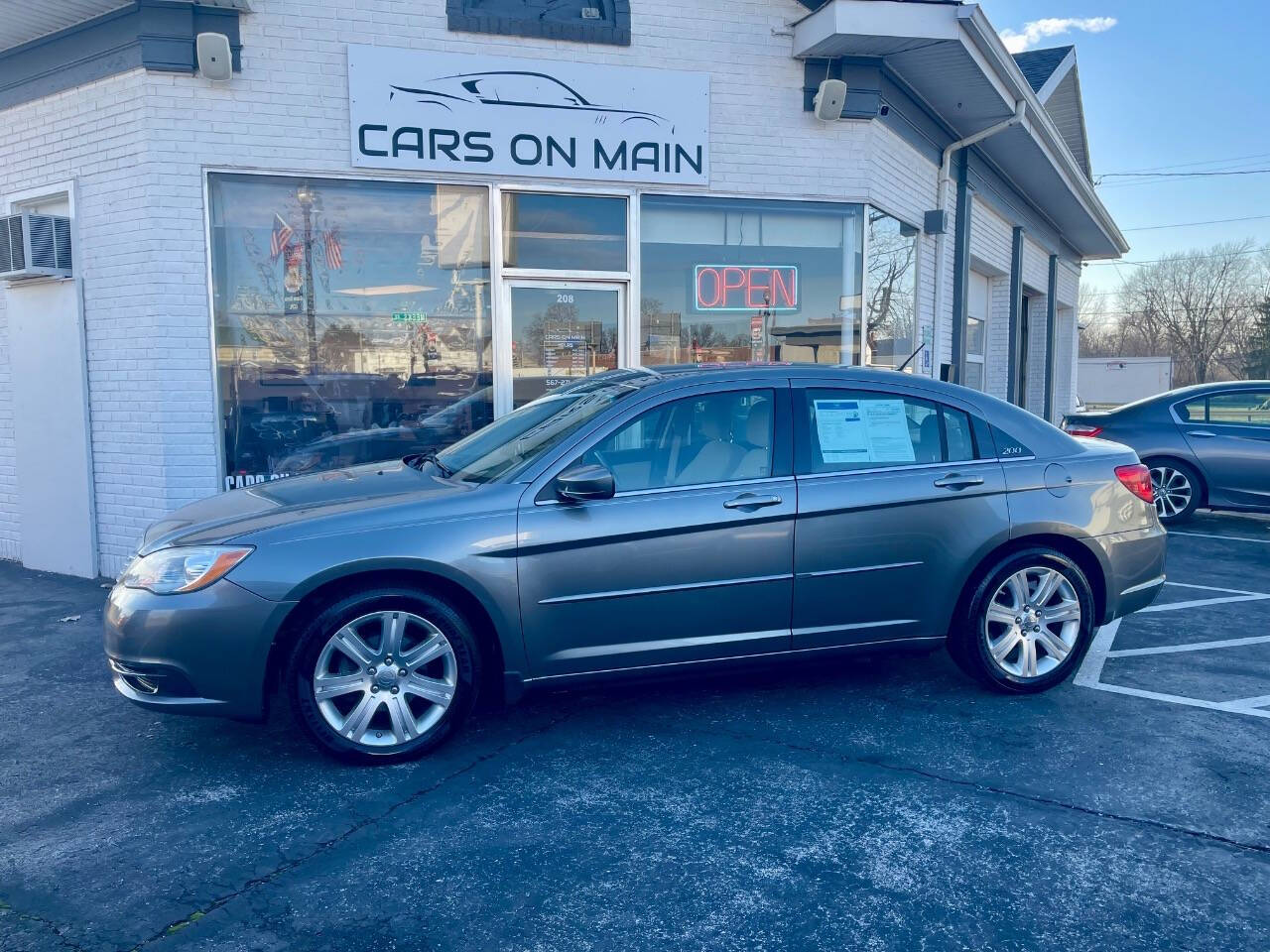 2012 Chrysler 200 for sale at Cars On Main in Findlay, OH