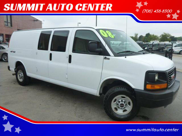 2008 gmc savana cargo van