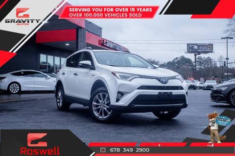 2018 Toyota RAV4 Hybrid for sale at Gravity Autos Roswell in Roswell GA