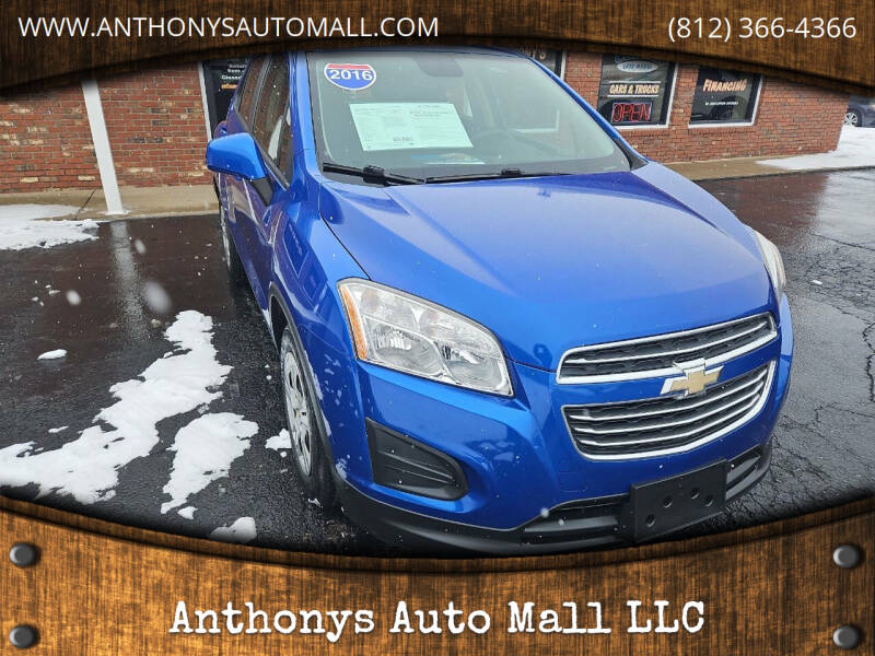 2016 Chevrolet Trax for sale at Anthonys Auto Mall LLC in New Salisbury IN