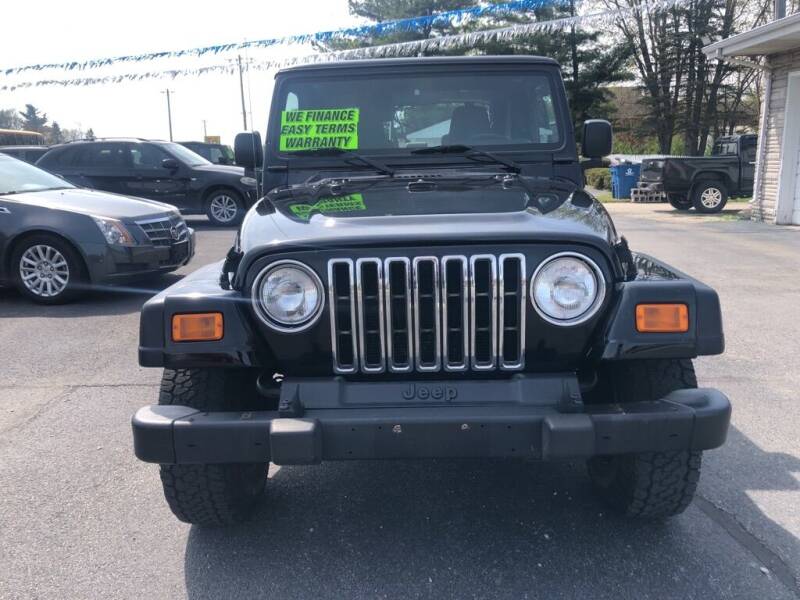 2004 Jeep Wrangler for sale at Tonys Auto Sales Inc in Wheatfield IN