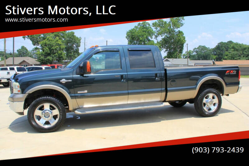 2006 Ford F-350 Super Duty for sale at Stivers Motors, LLC in Nash TX