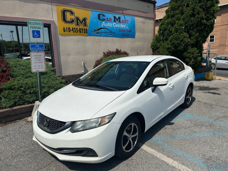 2015 Honda Civic for sale at Car Mart Auto Center II, LLC in Allentown PA
