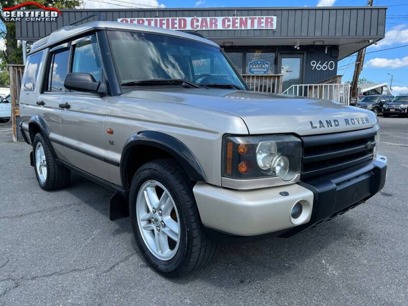 2003 Land Rover Discovery for sale at CERTIFIED CAR CENTER in Fairfax VA