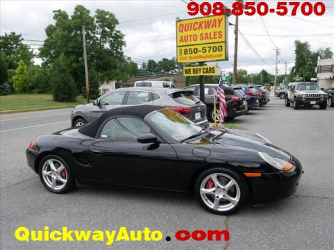 2002 Porsche Boxster for sale at Quickway Auto Sales in Hackettstown NJ