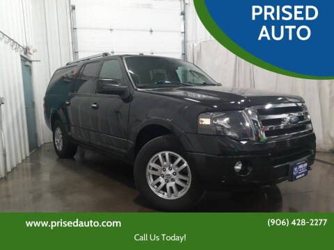 2014 Ford Expedition EL for sale at PRISED AUTO in Gladstone MI
