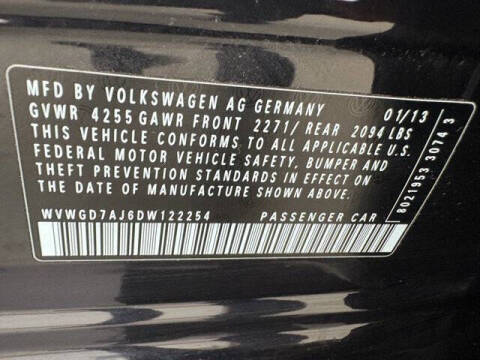 2013 Volkswagen GTI Base PZEV