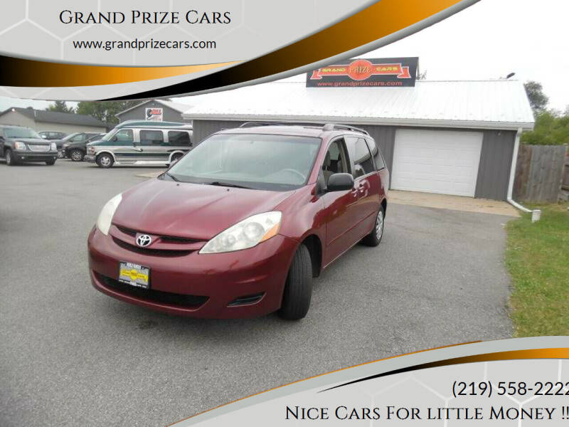 2006 Toyota Sienna for sale at Grand Prize Cars in Cedar Lake IN