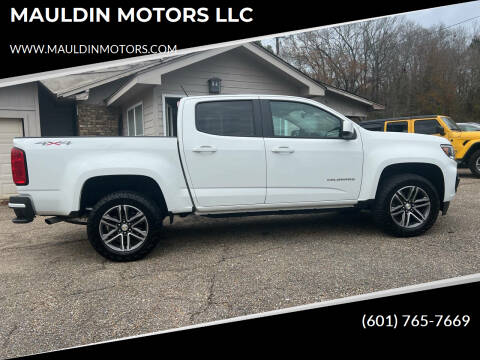 2021 Chevrolet Colorado for sale at MAULDIN MOTORS LLC in Sumrall MS