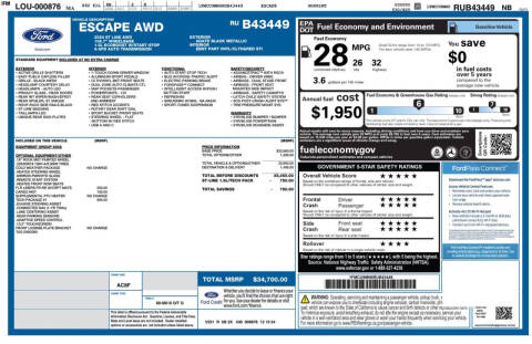 2024 Ford Escape ST-Line
