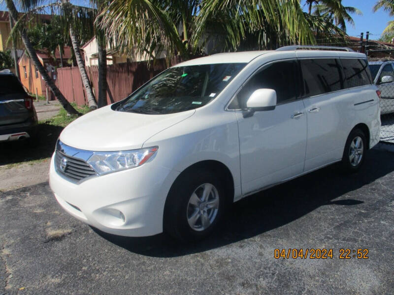 2017 Nissan Quest for sale at K & V AUTO SALES LLC in Hollywood FL