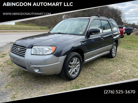 2008 Subaru Forester for sale at ABINGDON AUTOMART LLC in Abingdon VA