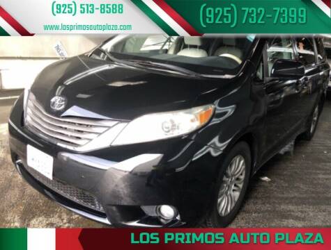 2012 Toyota Sienna for sale at Los Primos Auto Plaza in Antioch CA