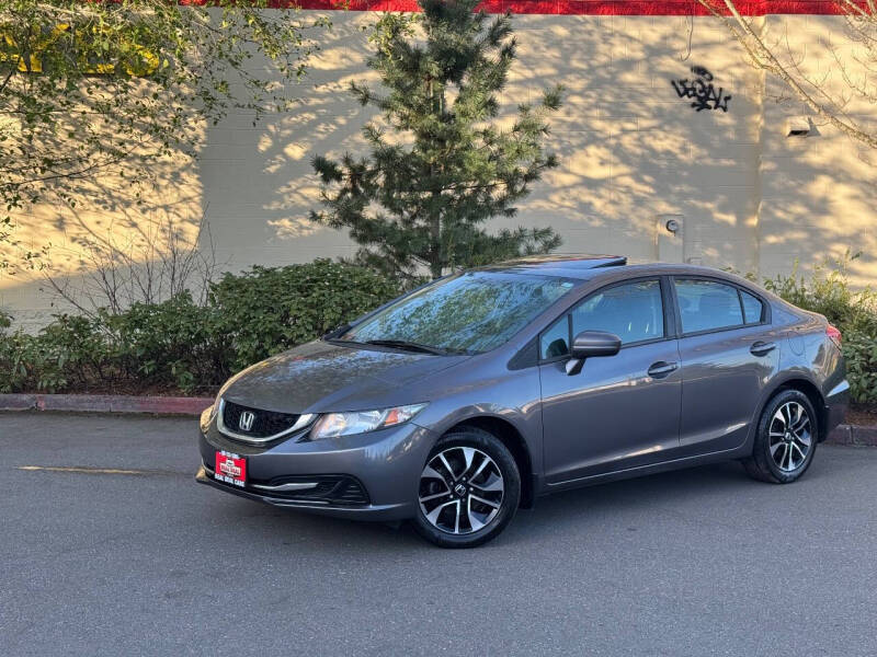 Used 2014 Honda Civic EX with VIN 19XFB2F87EE259659 for sale in Everett, WA