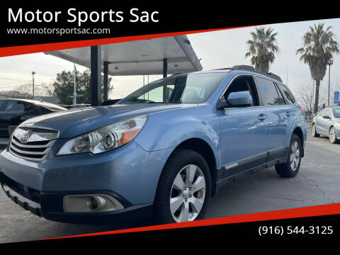 2010 Subaru Outback for sale at Motor Sports Sac in Sacramento CA